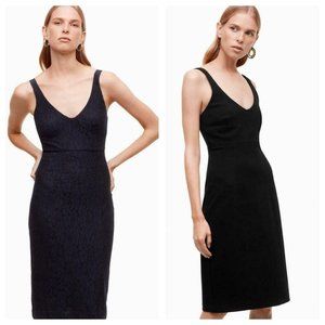 Aritzia Babaton Marsden Lace Dress Navy 0